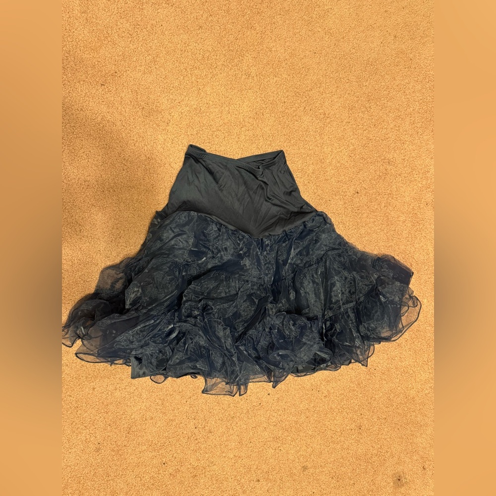 New Medium navy blue Chrinolin skirt costume tutu